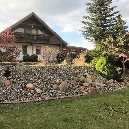Ferienwohnung Hoppelnase Mit Eigener Sauna Langenstein エクステリア 写真