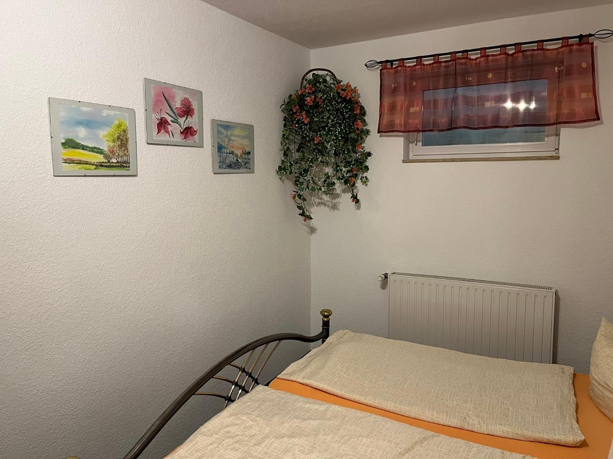 Ferienwohnung Hoppelnase Mit Eigener Sauna Langenstein エクステリア 写真