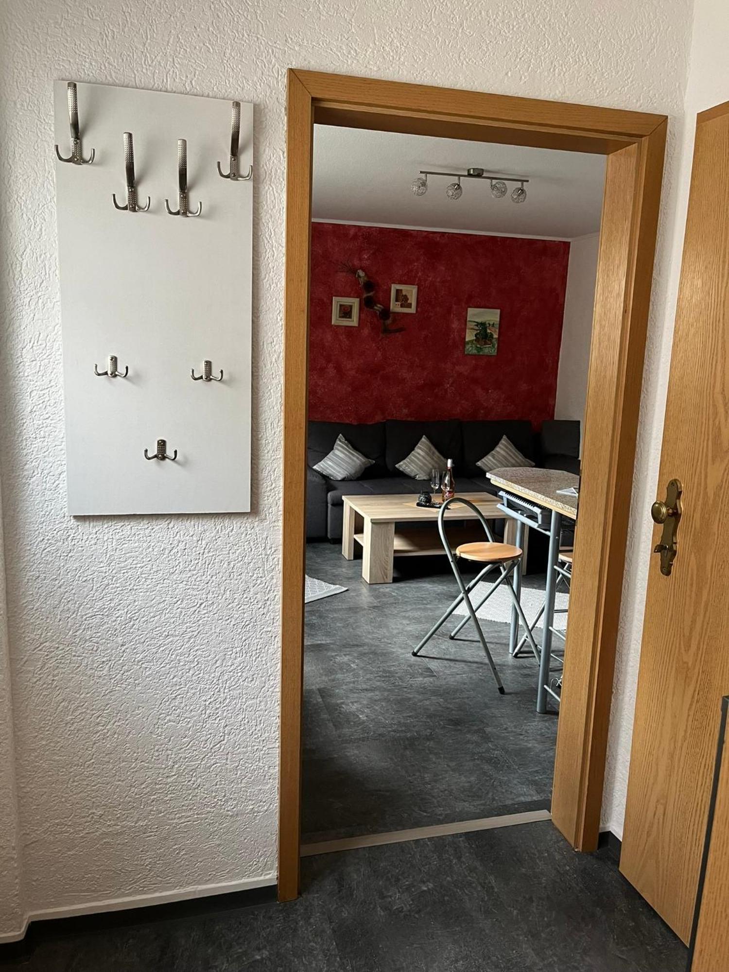 Ferienwohnung Hoppelnase Mit Eigener Sauna Langenstein エクステリア 写真