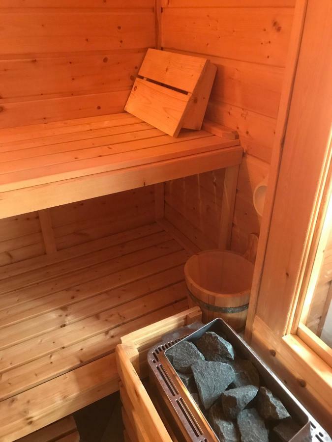 Ferienwohnung Hoppelnase Mit Eigener Sauna Langenstein エクステリア 写真